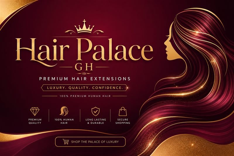 Hair Palace Gh — premium hair extensions e-commerce